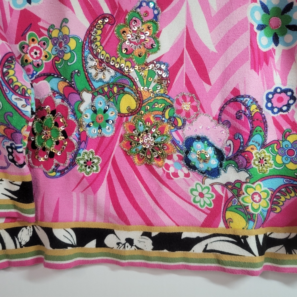 Alberto Makali Embellished Haute Couture Top Size Small - Picture 6 of 8